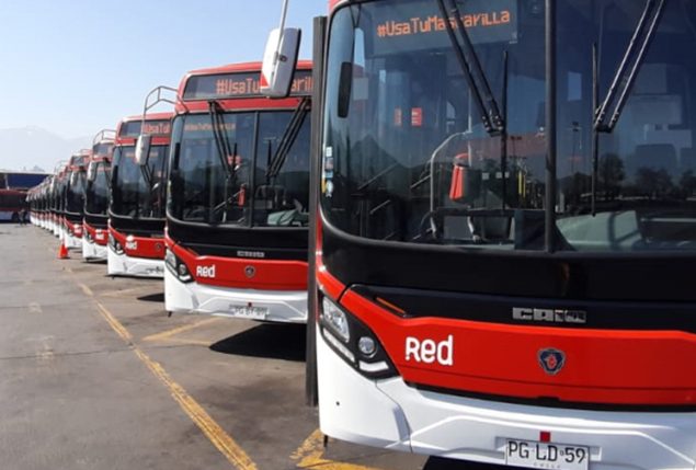 MTT anuncia 127 nuevos buses ecológicos con estándar Red para 20 comunas del gran Santiago