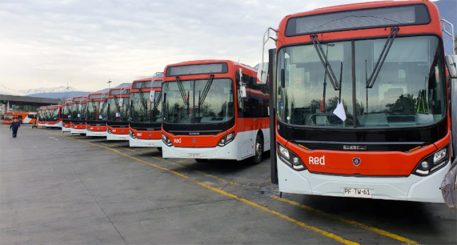 Flota de buses Red